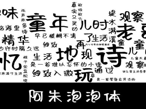 阿朱泡泡体